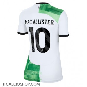 Liverpool Alexis Mac Allister #10 Seconda Maglia Femmina 2023-24 Manica Corta